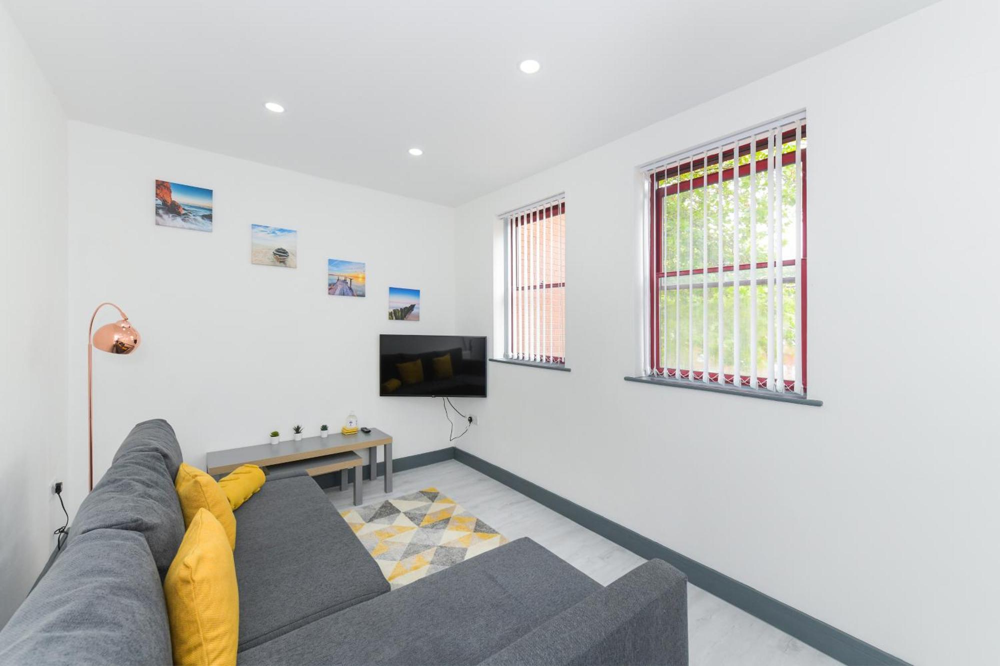 Nottingham City Centre Short Stay Apartments With Parking Værelse billede