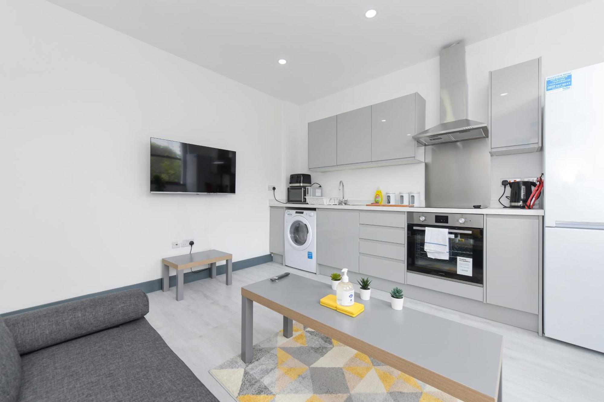 Nottingham City Centre Short Stay Apartments With Parking Værelse billede