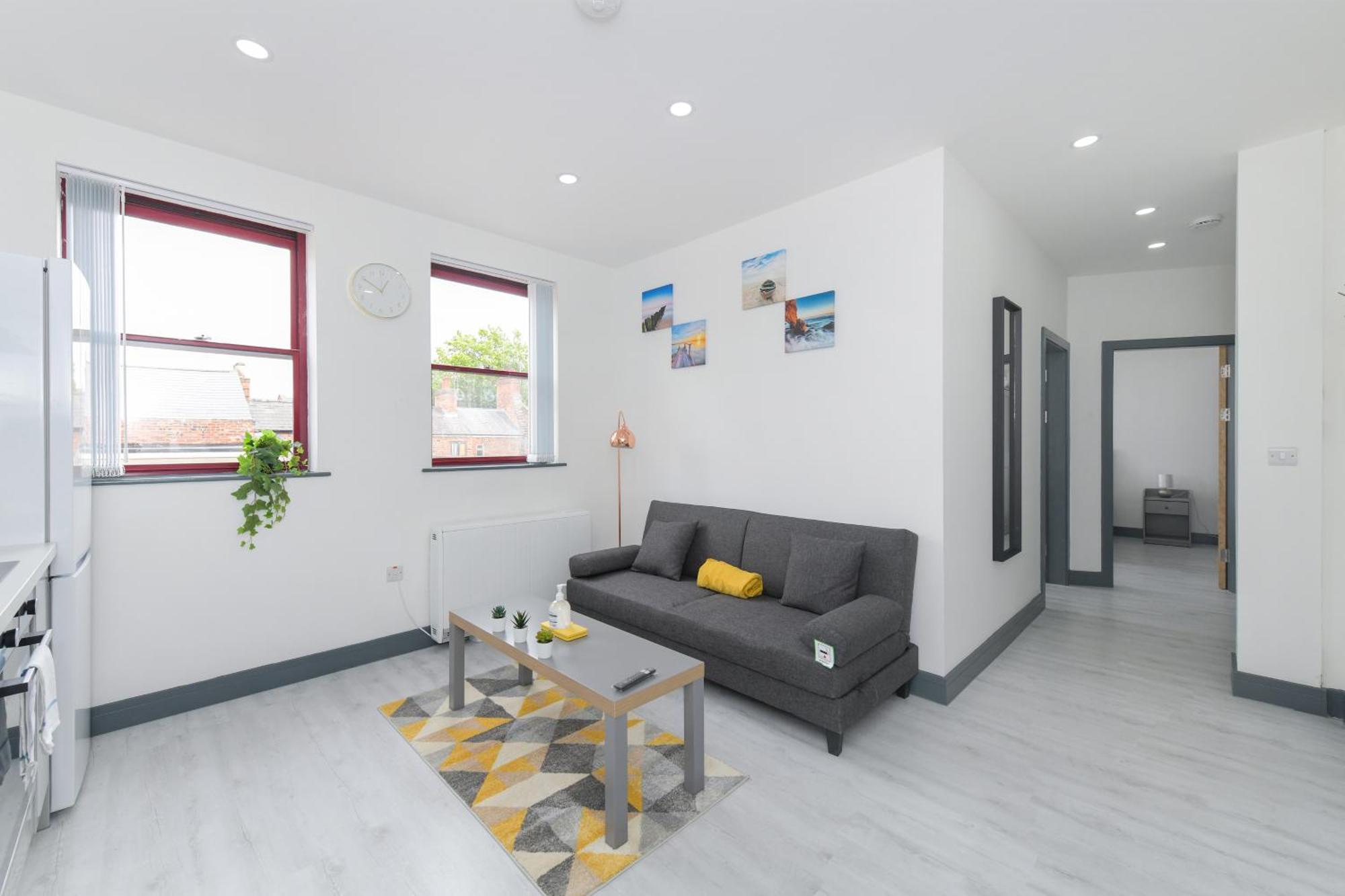 Nottingham City Centre Short Stay Apartments With Parking Værelse billede